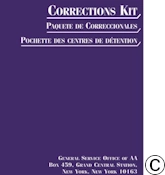 M-45 Corrections Kit 