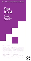 F-12 Your D.C.M. - District Committee Member
