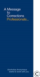 P-20 Message to Corrections Professionals