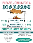 Community Unity Event - Pig Roast