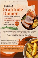 District 6 Gratitude Dinner