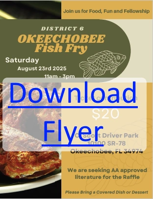 Okeechobee Fish Fry flyer